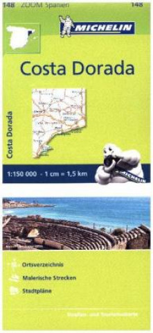 Michelin Zoomkarte Costa Dorada 1 : 150 000