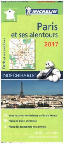 Michelin Zoomkarte Paris und Umgebung 1 : 90.000