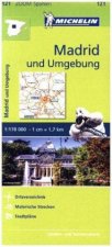 Michelin Madrid und Umgebung 1 : 170 000