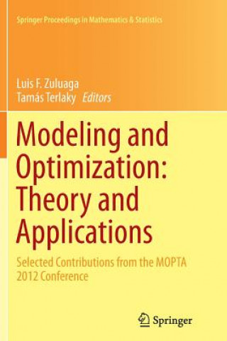 Modeling and Optimization: Theory and Applications