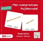 Mein zweisprachiges Aufdeckspiel, Gegensätze Deutsch-Türkisch