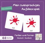 Mein zweisprachiges Aufdeckspiel, Farben und Formen Deutsch-Kurdisch