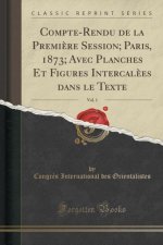 COMPTE-RENDU DE LA PREMI RE SESSION; PAR