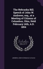 Nebraska Bill. Speech of John W. Andrews, Esq., at a Meeting of Citizens of Columbus, Ohio, Held February 14th, A.D. 1854