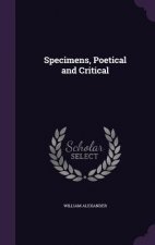 Specimens, Poetical and Critical