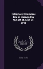 Interstate Commerce Law as Changed by the Act of June 29, 1906