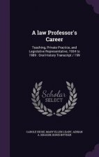 Law Professor's Career