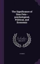Significance of Sinn Fein--Psychological, Political, and Economic