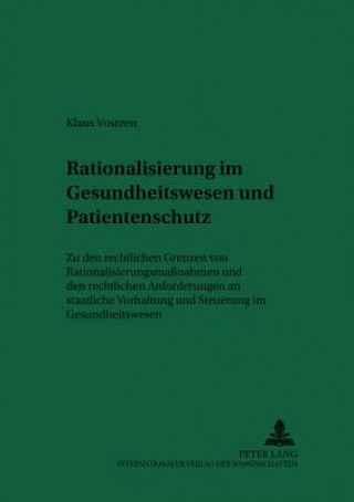 Rationierung Im Gesundheitswesen Und Patientenschutz