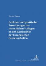 Funktion Und Praktische Auswirkungen Der Richterlichen Vorlagen an Den Gerichtshof Der Europaeischen Gemeinschaften