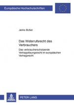 Widerrufsrecht Des Verbrauchers