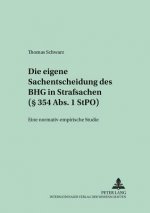 Eigene Sachentscheidung Des Bgh in Strafsachen ( 354 ABS. 1 Stpo)