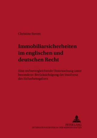 Immobiliarsicherheiten Im Englischen Und Deutschen Recht