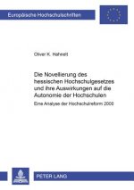Novellierung Des Hessischen Hochschulgesetzes Und Ihre Auswirkungen Auf Die Autonomie Der Hochschulen