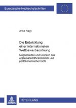 Entwicklung Einer Internationalen Wettbewerbsordnung