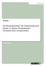 Der Wasserkreislauf. Die Entstehung einer Quelle (4. Klasse Heimatkunde / Sachunterricht, Grundschule)