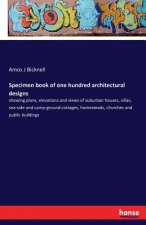 Specimen book of one hundred architectural designs