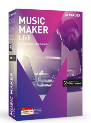 MAGIX Music Maker Live 2017, 1 DVD-ROM