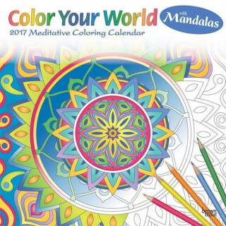 Color Your World Meditative Coloring with Mandalas 2017 Square