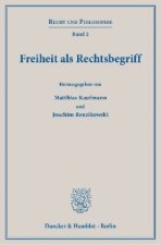 Freiheit als Rechtsbegriff
