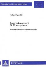 Beschreibungsmodi fuer Finanzsysteme