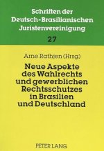 Neue Aspekte Des Wahlrechts Und Gewerblichen Rechtsschutzes in Brasilien Und Deutschland