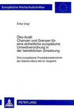Oeko-Audit: Chancen und Grenzen fuer eine einheitliche europaeische Umweltverordnung in der betrieblichen Umsetzung
