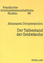 Der Tatbestand der Geldwaesche