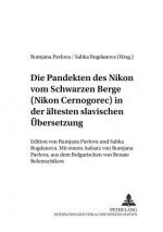 Die Pandekten des Nikon vom Schwarzen Berge (Nikon Cernogorec) in der aeltesten Slavischen Uebersetzung
