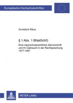 1 Abs. 1 BNatSchG