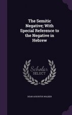 Semitic Negative; With Special Reference to the Negative in Hebrew