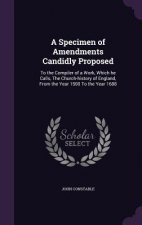 Specimen of Amendments Candidly Proposed