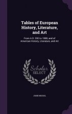 Tables of European History, Literature, and Art