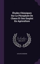 Etudes Chimiques Sur Le Phosphate de Chaux Et Son Emploi En Agriculture