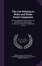Law Relating to Water and Water Power Companies