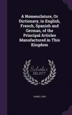 Nomenclature, or Dictionary, in English, French, Spanish and German, of the Principal Articles Manufactured in This Kingdom