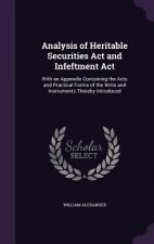 Analysis of Heritable Securities ACT and Infeftment ACT