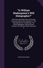Is William Shakespeare's Will Holographic?