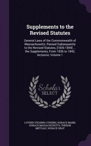 Supplements to the Revised Statutes