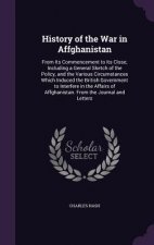 History of the War in Affghanistan
