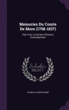 Memories Du Comte de More (1758-1837)