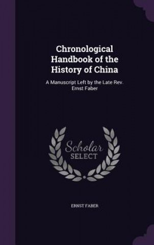 Chronological Handbook of the History of China