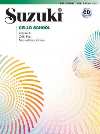 SUZUKI CELLO SCHOOL VOLUME 8 BOOK & CD