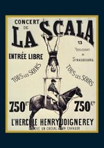 Carnet Blanc, Affiche La Scala l'Hercule