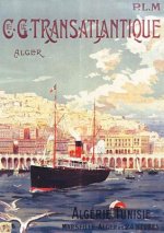 Carnet Blanc, Affiche Transatlantique Alger
