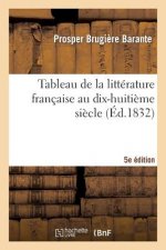 Tableau de la Litterature Francaise Au Dix-Huitieme Siecle 5eme Edition