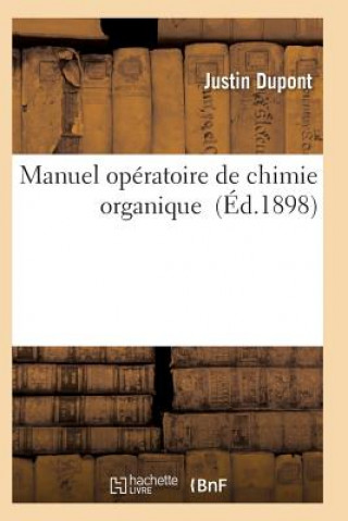 Manuel Operatoire de Chimie Organique