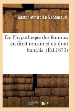 de l'Hypotheque Des Femmes En Droit Romain Et En Droit Francais