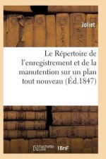 Le Repertoire de l'Enregistrement Et de la Manutention Sur Un Plan Tout Nouveau