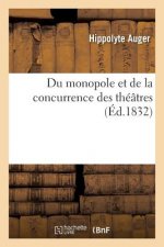 Du Monopole Et de la Concurrence Des Theatres
